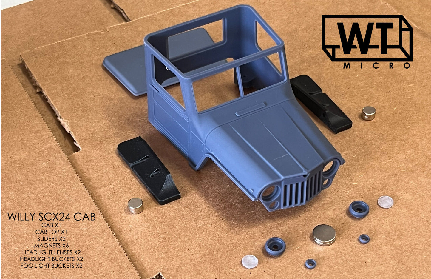 Willy Cab Only RAW - SCX24