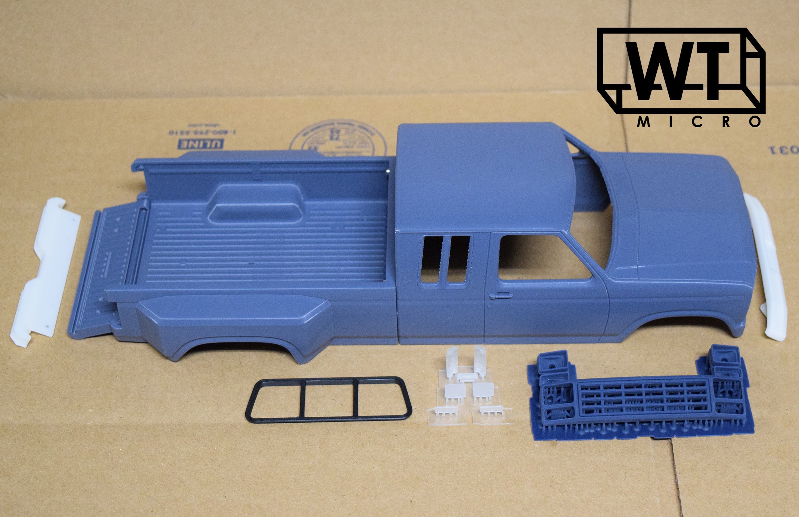 WT Bullnose Extended Cab for SCX-24 – WTMicro