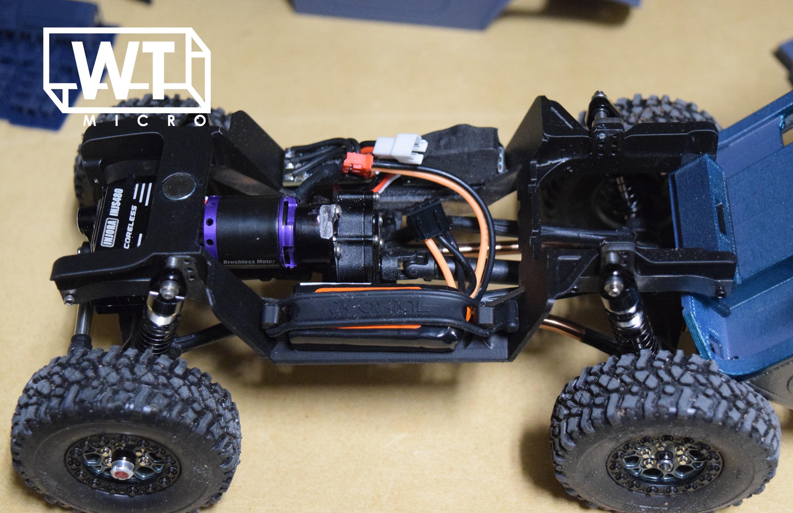 T1 Body/Chassis - SCX24 – WTMicro