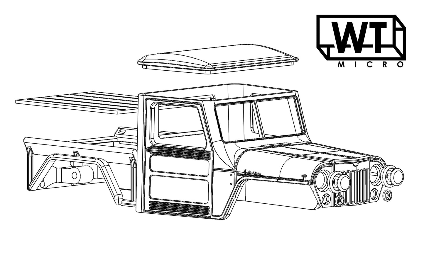 Willy Body- FDM - SCX24