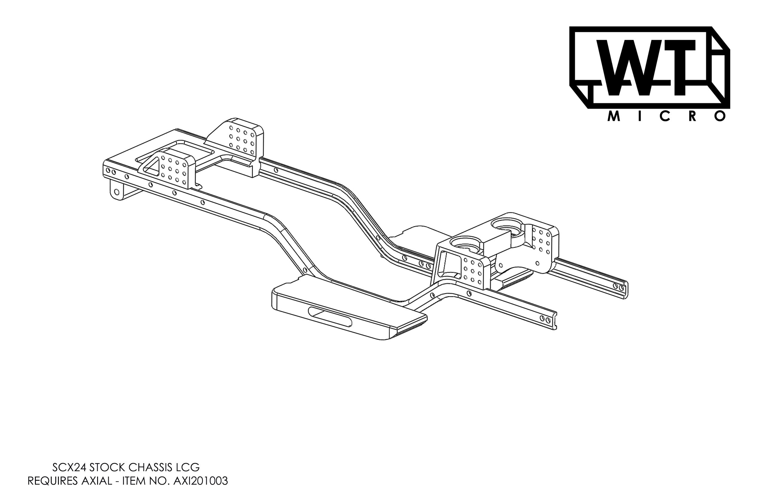 WT Micro SCX24用 PowerWagon パワーワゴンボデ WT PowerWagon - Scx24 Body – WTMicro
