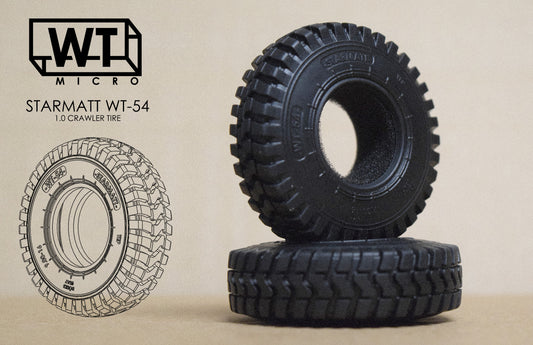 StarMatt WT-54 1.0 Tires (Pair)